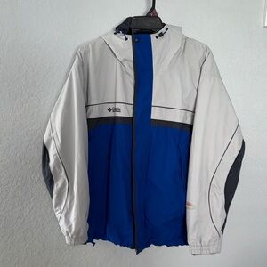 Columbia Men's Blue and Gray Performance Jacket